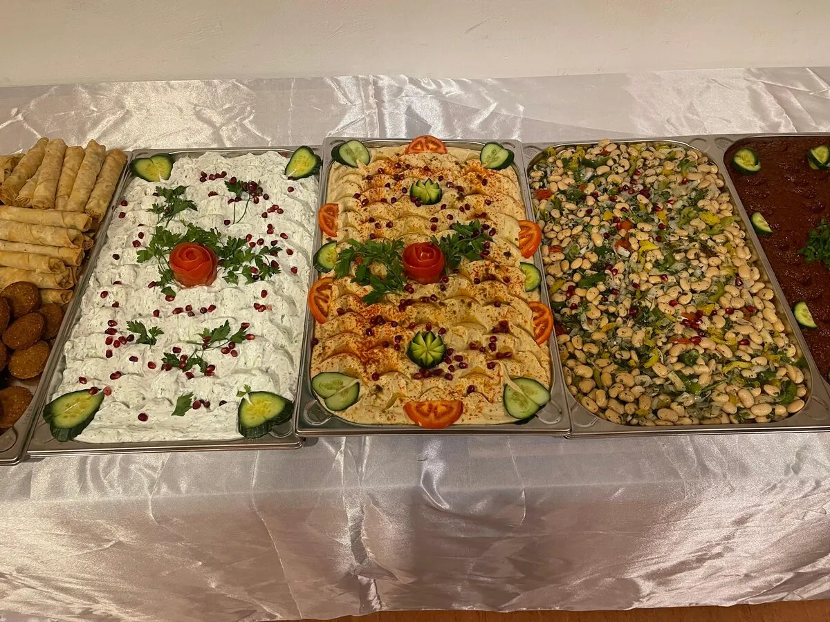Reichhaltiges Buffet für Veranstaltungen